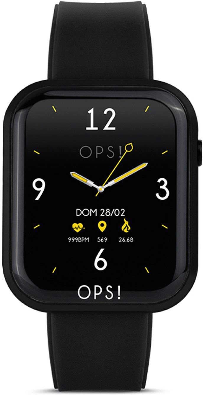 OPS ! Montre connectée unisexe Smart Call OPSSW-09 • Fonction téléphone • Design italien