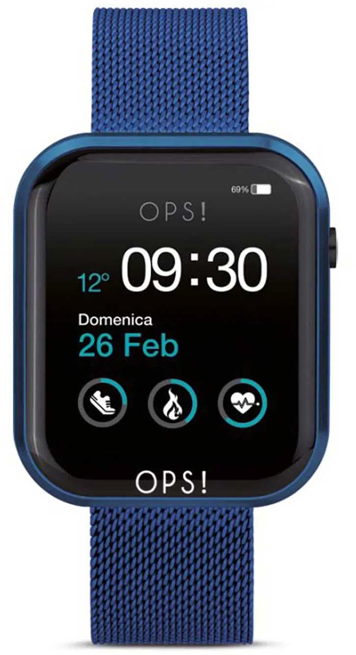 OPS! SMART Call OPSSW-20 Montre Connectée Unisexe • Design Pop Spirit • Fonction Téléphonie