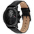 Armbanduhr Tommy Hilfiger mit schwarzem Zifferblatt und schwarzem Lederarmband