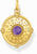 Pendentif chaîne avec œil et détails cosmiques - Thomas Sabo Modèle : PE956-565-13