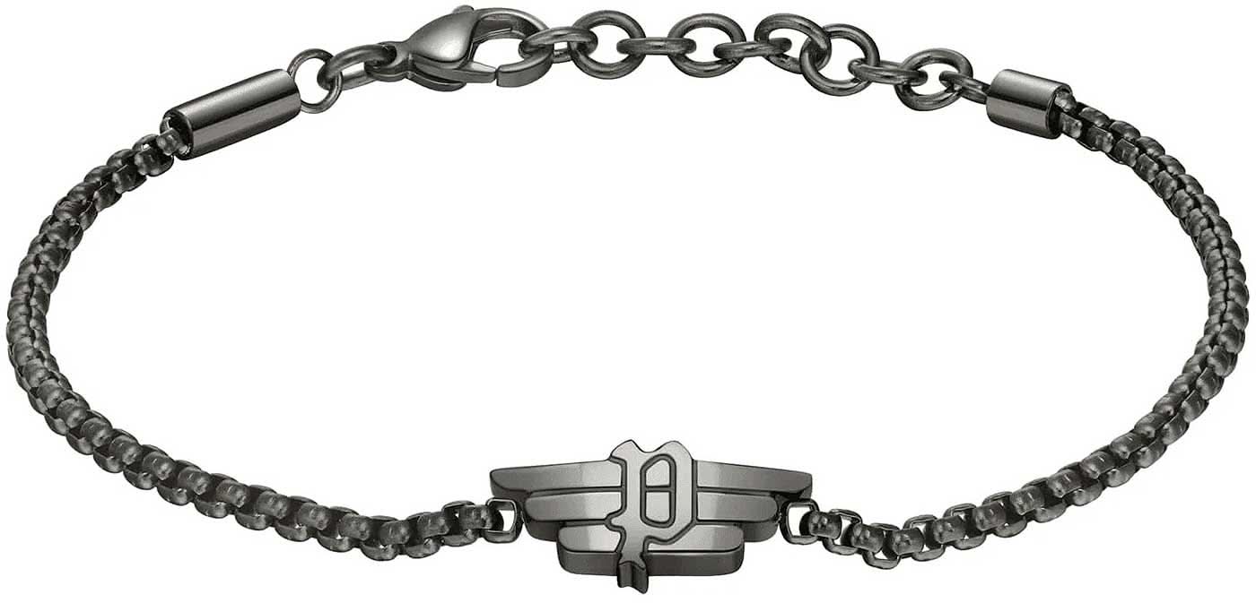 REVELRY Bracelet Gris avec Breloque - Police Modèle : PEAGB0033303