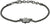 REVELRY Bracelet Gris avec Breloque - Police Modèle : PEAGB0033303