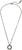 Collier GUNPORT avec pendentif rond - Modèle Police : PEAGN0035702