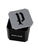 Uhrenbox mit Police Schriftzug und Logo, grauer Deckel, schwarzer Karton