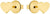 Boucles d'oreilles cœur en acier inoxydable Prinzessin Lillifee 2033363
