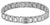 Bracelet gourmette en acier inoxydable pour hommes avec fermoir magnétique, maillons allongés et logo BOSS