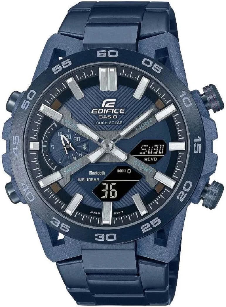 Casio Edifice ECB-2000CB-2AEF Homme • Bluetooth • Tough Solar