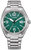 Citizen Herrenuhr mit grünem Zifferblatt und Eco-Drive, Edelstahlarmband