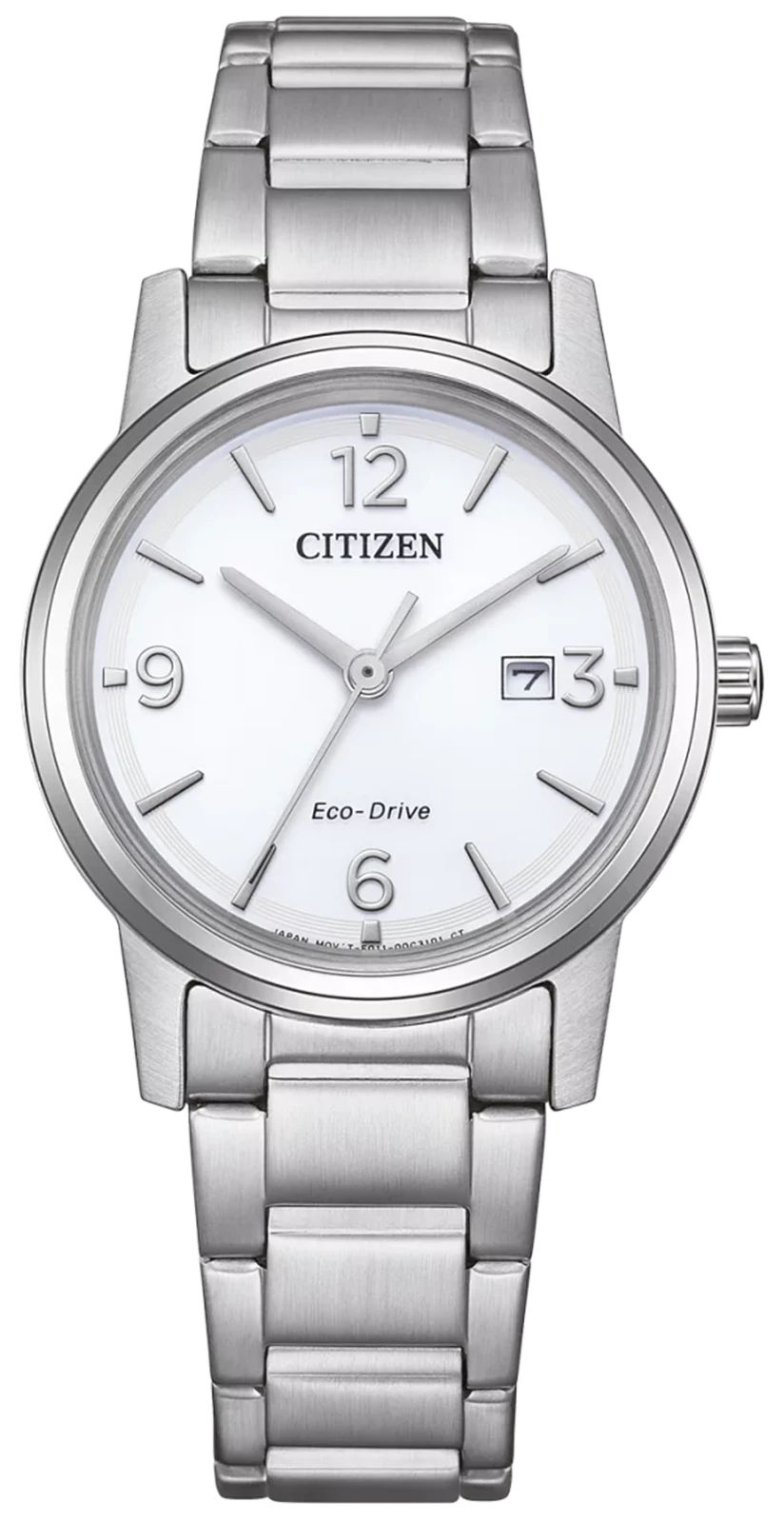 Citizen EW2720-57A Montre pour femme • Eco-Drive à énergie lumineuse • Acier inoxydable