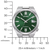 Montre automatique Citizen avec cadran vert et boîtier en acier