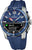 Montre connectée Festina pour homme avec bracelet en silicone bleu et boîtier rond en titane