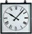 Horloge murale GER-Technik 80 cm Ø métal • Radio-pilotée • Robuste