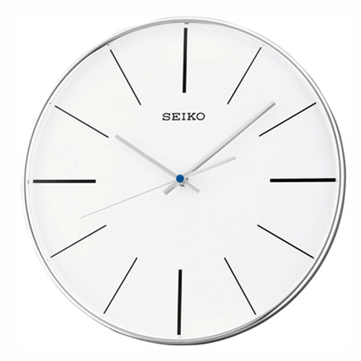 Seiko Horloge murale 29,5x29,5x4,8 cm plastique • Mouvement silencieux • Design moderne