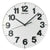 Horloge murale Seiko 21,5x21,5x3,3 cm plastique • Mouvement silencieux • Utilisation polyvalente
