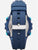 Herren-Digitaluhr mit dunkelblauem Silikonarmband und Edelstahlschließe