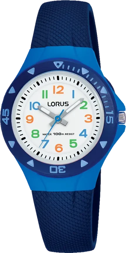 Montre Lorus R2347MX9 pour garçon • Mouvement à quartz fiable • Étanche 10 bars