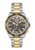 Herren-Chronograph BOSS Energy mit schwarzem Zifferblatt, Gold-Akzenten und Metallarmband