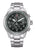 Herrenarmbanduhr Citizen Eco-Drive mit grünem Chronographenzifferblatt und Titanarmband.