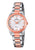 Festina Damenuhr mit roséfarbenem Zifferblatt und Edelstahlband mit Schmuckgliedern
