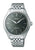 Seiko Herrenarmbanduhr mit anthraziftem Zifferblatt, Edelstahlband und Datumsanzeige