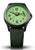 Traser Officer Pro Herrenuhr mit grünem Zifferblatt und dunklem Armband