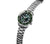 Seiko Prospex GMT Diver Uhr, grüne Lünette, Zeiger und Edelstahlarmband