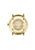Sternglas Naos XS Rückseite der goldfarbenen Armbanduhr mit Gravur