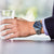Seiko Prospex Herrenuhr am Handgelenk mit blauem Zifferblatt und Edelstahlarmband