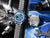Herrenarmbanduhr mit blauem Chronographenzifferblatt, Stahlgehäuse und Edelstahlarmband