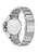 Citizen Series 8 Herrenuhr Rückseite mit poliertem Stahlgehäuse und Gliederarmband