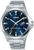 Montre Lorus pour homme en acier inoxydable avec cadran et aiguilles foncés