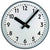 Horloge murale GER-Technik 50x50 cm acier inoxydable • Mouvement radio-piloté précis • Boîtier robuste