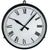 Horloge murale GER-Technik 30 cm Ø métal • Radio-pilotée • Robuste