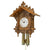 Rombach & Haas TRADITION 3407 Horloge Murale Or/Bois • Mouvement Mécanique 8 Jours • Authentique Coucou de la Forêt-Noire