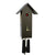 Rombach & Haas Classic SL35-2 Horloge Murale Noire • Mouvement Mécanique 8 Jours • Coucou Authentique de la Forêt-Noire