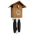 Rombach & Haas LIFE SK34-10 Horloge Murale Brun Foncé • Mouvement Mécanique 8 Jours • Véritable Coucou de la Forêt-Noire