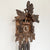 Rombach & Haas TRADITION 4560-N Horloge Murale Bois Foncé • Mouvement Mécanique 8 Jours • Horloge Hibou Sculptée Main