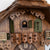 Rombach & Haas Holzhacker 3467 Horloge Murale Bois (foncé) • Mouvement Mécanique 8 Jours • Sculpture sur Bois Filigranée
