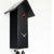 Rombach & Haas Classic SL35-2 Horloge Murale Noire • Mouvement Mécanique 8 Jours • Coucou Authentique de la Forêt-Noire