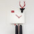 Rombach & Haas KUBUS CU34H-1/2 Horloge Murale Blanche • Mouvement Mécanique 8 Jours • Véritable Coucou de la Forêt-Noire