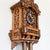 Rombach & Haas TRADITION 3401 Horloge Murale Bois Foncé • Mouvement Mécanique 8 Jours • Travail de Découpe Sculpté à la Main