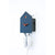 Rombach & Haas STYLE OD34HG-2/6 Horloge Murale Noire • Mouvement Mécanique 8 Jours • Véritable Coucou de la Forêt-Noire
