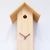 Rombach & Haas Classic SLM3-11 Horloge Murale Bois Naturel • Mouvement Mécanique 8 Jours • Véritable Coucou de la Forêt-Noire