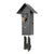Rombach & Haas Classic SL35 H-2/G Horloge Murale Noir/Argent/Or • Mouvement Mécanique 8 Jours • Authentique Coucou de la Forêt-Noire