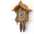Rombach & Haas Tradition 3421 Horloge Murale Verte • Mouvement Mécanique 8 Jours • Découpage Sculpté à la Main