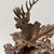Rombach & Haas TRADITION 4550-N Horloge Murale Bois (foncé) • Mouvement Mécanique 8 Jours • Coucou Forêt-Noire Sculpté à la Main