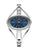 Montre pour femme UMR Ruhla avec cadran bleu, mouvement à quartz et cristaux Swarovski