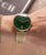 Montre homme Sternglas Naos Edition Aventurine S01-NAN41-ME09 • Design Bauhaus de Hambourg • Verre saphir