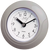 JVD Horloge murale 13,5x13,5 cm plastique • Silencieux • Étanche