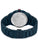 Rückseite der Herrenuhr mit Gehäuseboden und Keramikarmband, Armbandglieder sichtbar